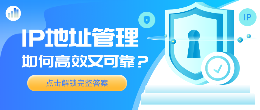 如何讓IP地址管理更加高效可靠？點(diǎn)擊解鎖完整答案